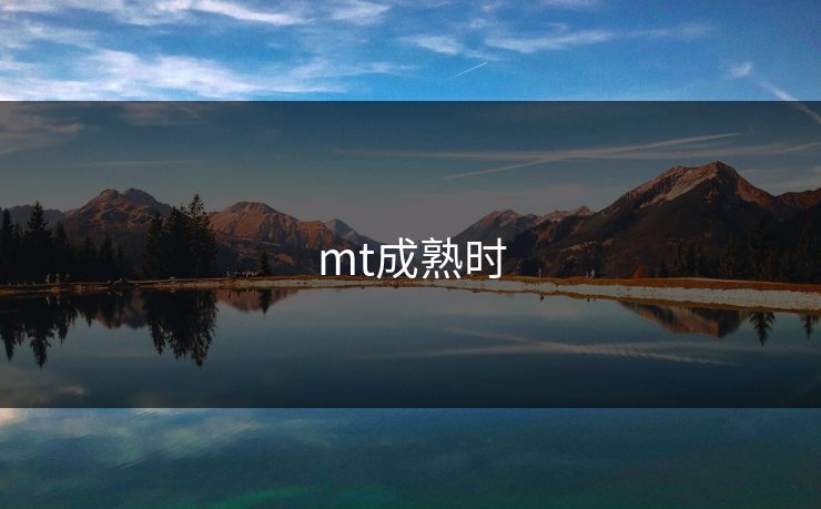mt成熟时