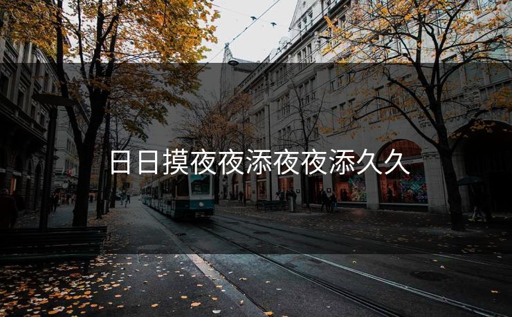 日日摸夜夜添夜夜添久久